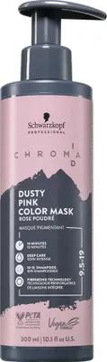 Zdjęcie produktu dla Schwarzkopf Chroma ID, 300 ml, Kobiety, Różowy, 9.5-19, Dust Pink, Hair Color/Toner, direct dyes:Aqua (Water, Eau), Cetearyl Alcohol, Isopropyl Myristate,...