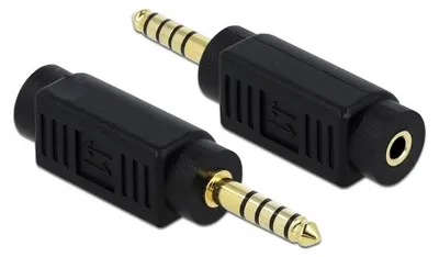 Produktbild von DeLOCK 65994, 4.4 mm 5 pin, 3.5 mm 3 pin, Schwarz