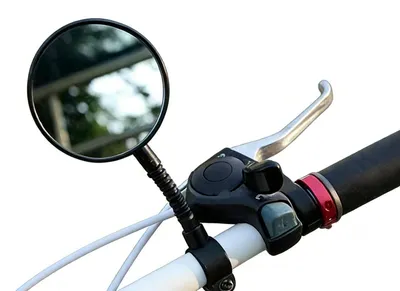 Zdjęcie produktu dla Lusterka rowerowe, 2 sztuki, regulowane, do rowerów elektrycznych, szerokokątne, z powłoką antyrefleksyjną, wytrzymałe