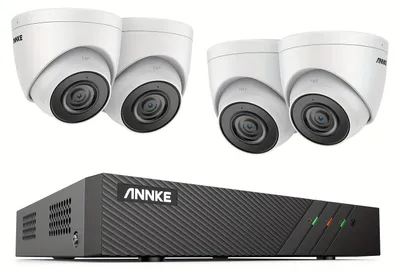 Image de Caméra de surveillance - Surveillance par caméra - Protection contre les cambriolages - Caméra de sécurité