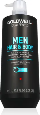 Obrázek produktu pro Goldwell Dualsenses Men Hair & Body Shampoo All Hair 1000 ml