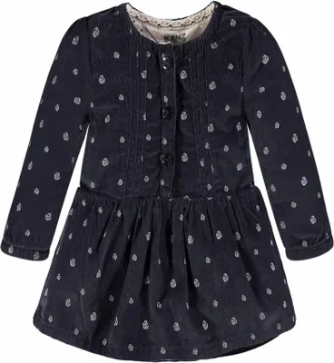 Produktbild von Kanz Babykleid in Schwarz mit Rosenmuster