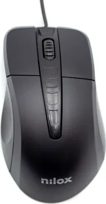 Produktbild von Nilox MOUSB1001, rechts, Optisch, 1000 DPI, Schwarz