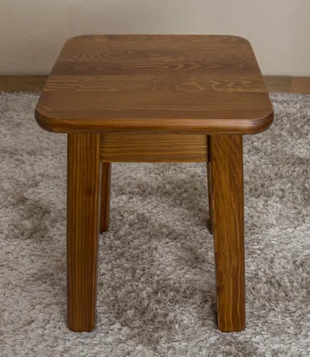 Produktbild von Holzhocker Eiche