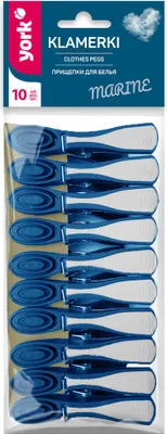 Produktbild von Wäscheklammern 10pcs Kunststoff erweicht YORK MARINE