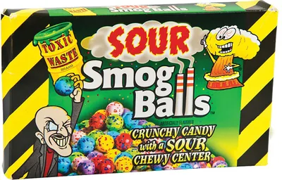 Produktbild von Toxic Waste Sour Smog Balls (12 x 84g)
