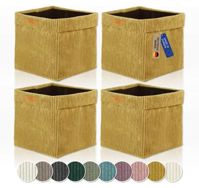 Produktbild von Lycce Kallax Boxen Cord, faltbare Aufbewahrungsboxen 33x33xH31cm
