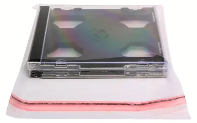 Produktbild von Schutzhüllen für Doppel CD Jewel Case und 4-Fach CD Box 169 x 138 mm + 64 mm Klappe 40 mµ Folie hochtransparent DigiPack EcoBook 1000 Stück