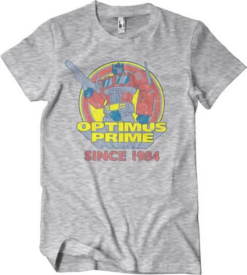 Produktbild von Optimus Prime - Since 1984 T-Shirt - X-Large - HeatherGrey