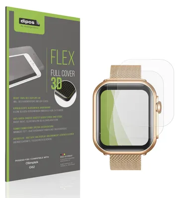 Image de 2x Full Cover mat Film pour Oliimptek G62 Film de protection ecrán