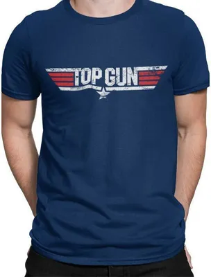Produktbild von Top Gun Logo T-Shirt - Size XXL