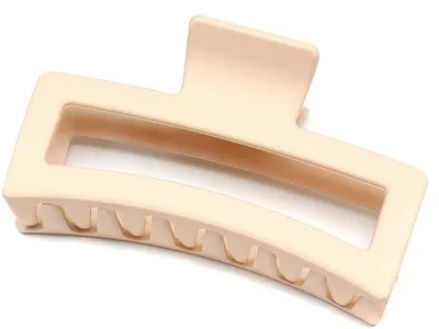 Obrázok produktu pre Veľká ružová matná sponka do vlasov, 12,7 cm
