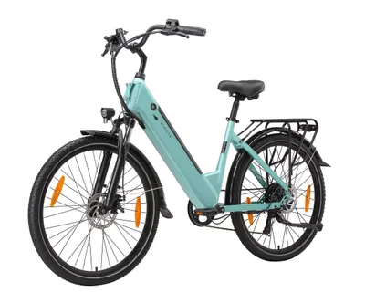 Produktbild von 26 Zoll E-Bike City Elektro Bike, 20AH Akku bis 120km, 250W Motor, Shimano 7-Gang, Scheibenbremsen, LCD, Trekking Elektrofahrrad für Damen und Herren