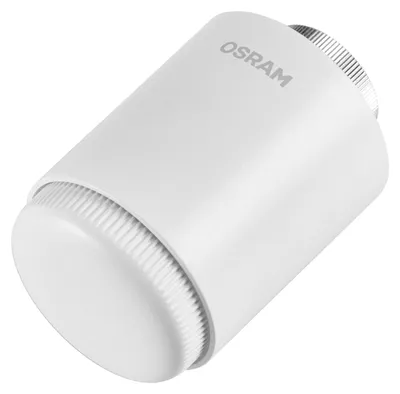 Produktbild von OSRAM SMART+ WIFI Radiator Thermostat Weiß, kompatibel mit Google Home, 6 cm ⌀, kompatibel mit Google Home, Kunststoff