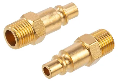 Image de Raccords Orion Laiton Mâle Filetage Mâle ¼ Pouce, 2 Unités