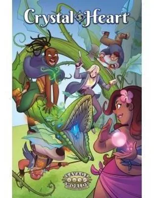 Produktbild von Crystal Heart RPG (Savage Worlds) – Spielweltbuch