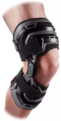 Image de Mcdavid EliteLogix™ Genouillère - Noir | Taille: RIGHT - L
