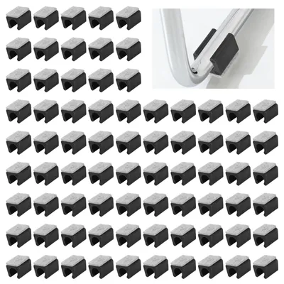 Obrázek produktu pro Podložky pod nohy židlí, filcové, U-tvar, 13 mm - 160 kusů