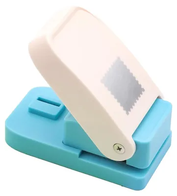 Produktbild von Briefmarken Papierstanzer für Basteln Scrapbooking Schule DIY