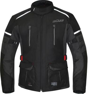Image de Veste de moto textile Büse Rider pour femme noir - Confort et protection pour les motardes 44