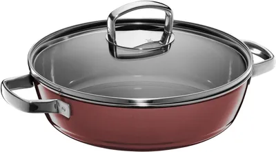 Produktbild von WMF Fusiontec Mineral 0515845290, 2,6 l, Rund, Rot, Eisenguss, Stahl, Edelstahl, Fusiontec