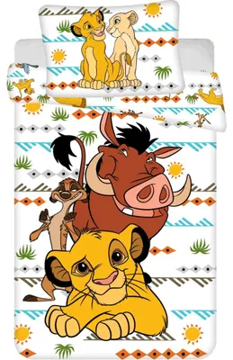 Zdjęcie produktu dla Pościel Lion King Africa 140 x 200, 70 x 90 cm