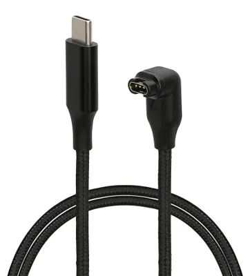 Produktbild von kwmobile Smartwatch Ladekabel für Garmin Smartwatch Instinct / Fenix / Vivoactive / Venu / Vivosmart USB-C Ladekabel für Smartwatch - Smart Watch