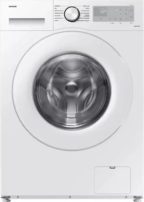 Produktbild von SAMSUNG Ecobubble™ WW90CGC04DTH Bullauge-Waschmaschine – 9 kg – Induktion – L60 cm – 1400 U/min – winkelgeschlossen – Weiß