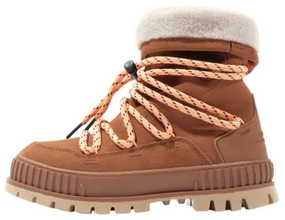 Productafbeelding van Palladium dameslaarzen, model Pallashock Hiver, warm gevoerd, kleur bruin, artikelnummer 94349-252-M