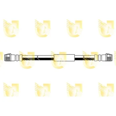 Produktbild von UNIGOM 378497 Bremsschlauch für CITROËN JUMPY Kasten für FIAT Scudo (270, 272) Scudo Kastenwagen (270, 272) passend für PEUGEOT EXPERT Kasten