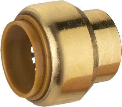 Produktbild von Cornat Steckfitting Rohrverschlusskappe aus Kupfer für Heizung und Sanitär Ø 15 mm