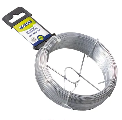 Obrázek produktu pro Železný drát, pozinkovaný, stříbrný, délka 80 metrů, průměr 1 mm