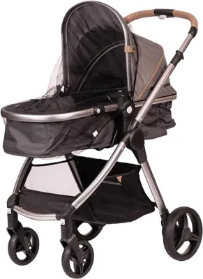 Productafbeelding van Universeel zwart muggennet van Baby Ono