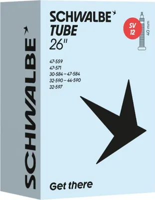 Produktbild von Schwalbe Schlauch SV12 40mm (26") 30/47-559/597 Modell 2026