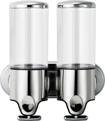 Produktbild von Wandseifenspender 2X500 Ml, Transparent, Für Duschgel Shampoo Und Flüssigseife, Für Badezimmer Küche Hotel