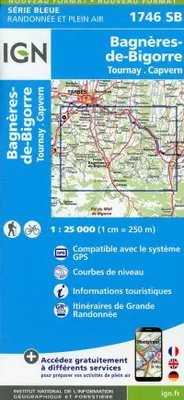 Image de Bagneres, Bigorre, échelle 1:25 000