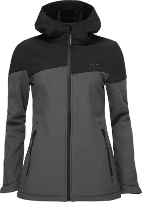 Produktbild von Damen Softshelljacke Loap Ludysa Dunkelgrau