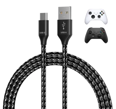 Produktbild von USB-C Kabel für Xbox 3m USB-A auf Type-C 2 Stk – für Xbox Controller 18W 480Mbps