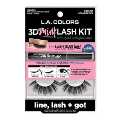 Image de Kit pour cils La Colors Scandalous