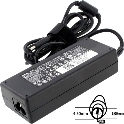 Zdjęcie produktu dla Zasilacz 90W, 19.5V 4.5x3.0mm, oryginalny DELL