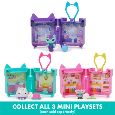 Obrázek produktu pro Gabby's Dollhouse GDH PYS Clip on Playset 1 MerCat GML, Zvíře, 3 rok/roky, Vícebarevný