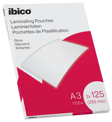 Image de Film de plastification pour A3 125 microns brillant VE=100 pièces transparent