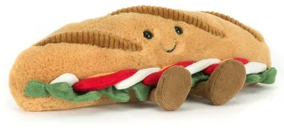 Produktbild von Jellycat Kuscheltier Amuseables Caprese Baguette (10cm)