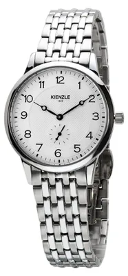 Produktbild von Kienzle Damen Armbanduhr Quarzwerk kleine Sekunde Edelstahl 32 mm