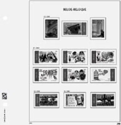 Produktbild von DAVO 21997 Luxus Nachtrag Belgien 1997
