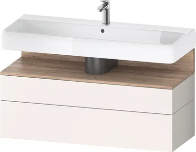 Produktbild von DURAVIT QA4396055840000 QTG WTU WH Ek. 1190x470x590 Wß Smt H