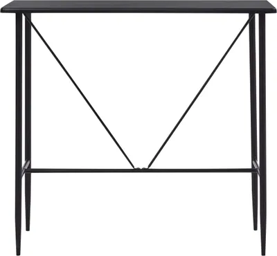 Obrázek produktu pro vidaXL Barový stůl černý 120 x 60 x 110 cm MDF