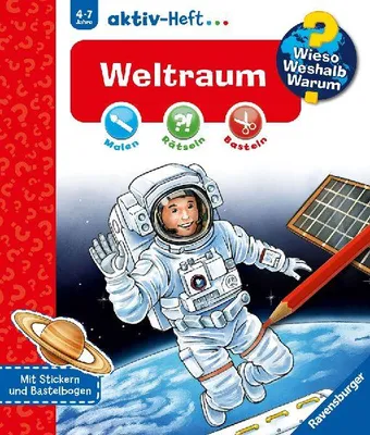 Produktbild von Wieso? Weshalb? Warum? aktiv-Heft: Weltraum