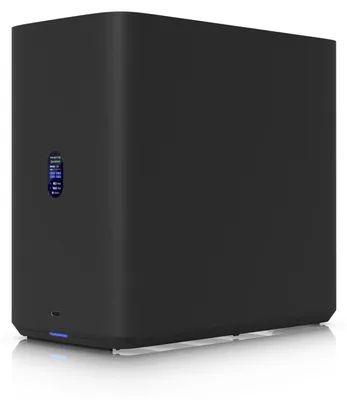 Produktbild von Ubiquiti UNAS 4, NAS, Desktop, Cortex-A, Cortex-A57, 4 GB, Schwarz