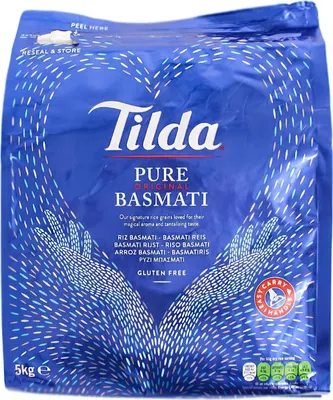 Immagine prodotto di Tilda Pure Original Basmati Rice 5 Kg